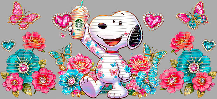 16oz Disney style-D-2991